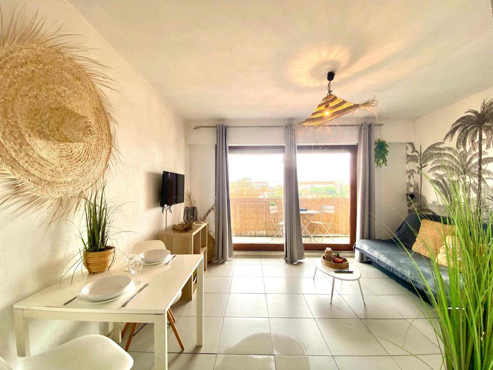 Studio Calme Avec Parking Et Ascenseur -304- Canet-en-Roussillon Exteriör bild
