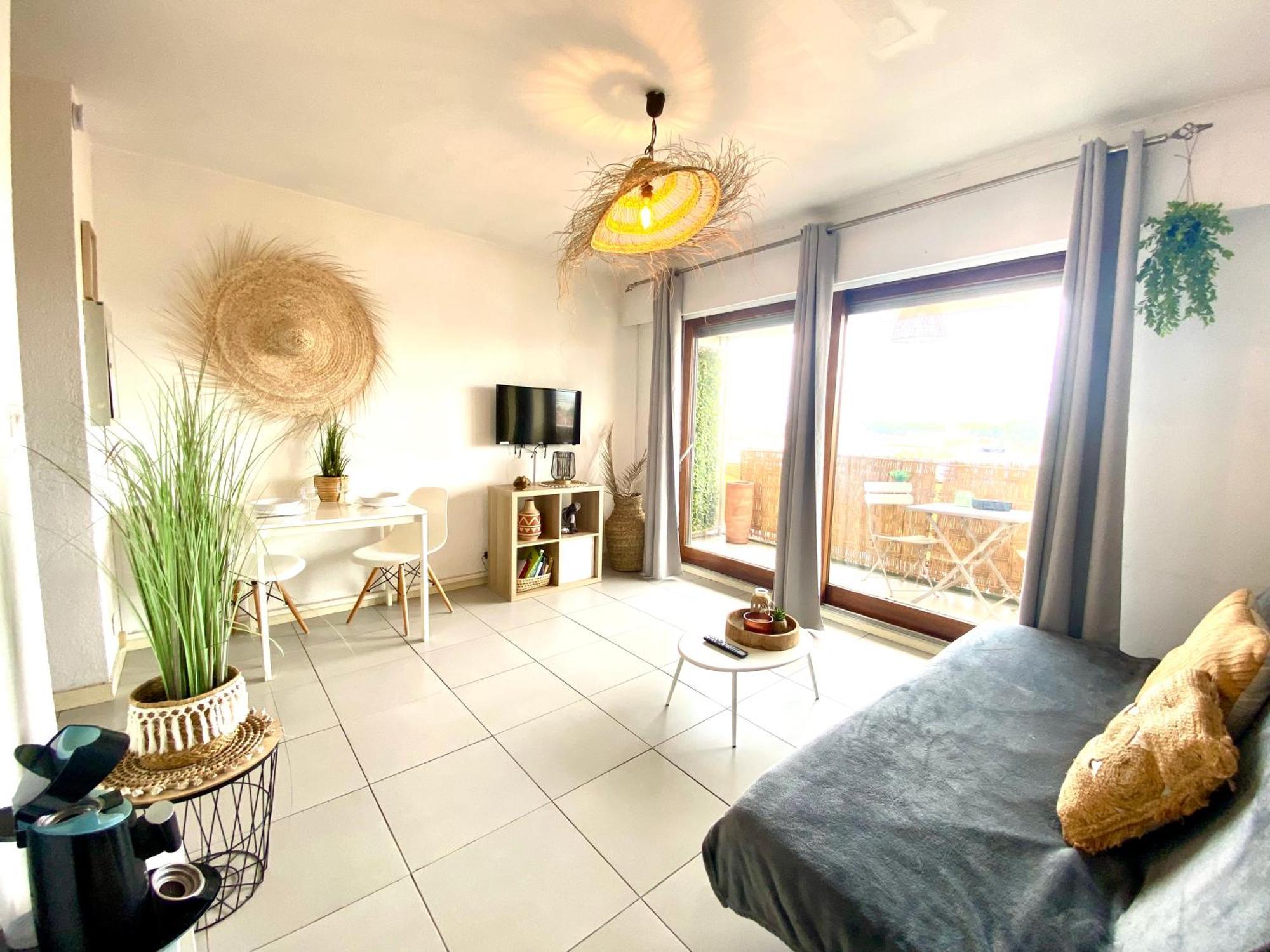 Studio Calme Avec Parking Et Ascenseur -304- Canet-en-Roussillon Exteriör bild